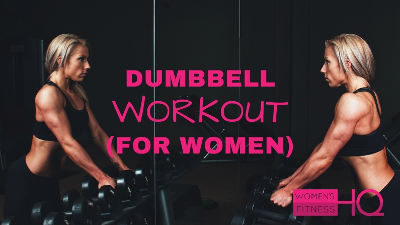 dumbbell workout for women